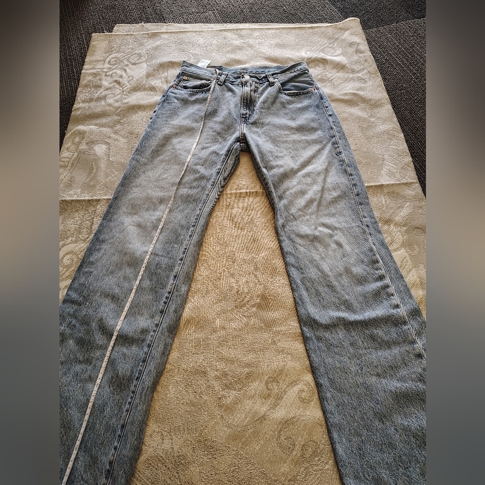 Levi's Light Blue Straight Leg Jeans